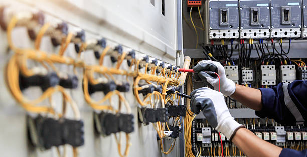 Professional Electrician technician working in Garden View, PA